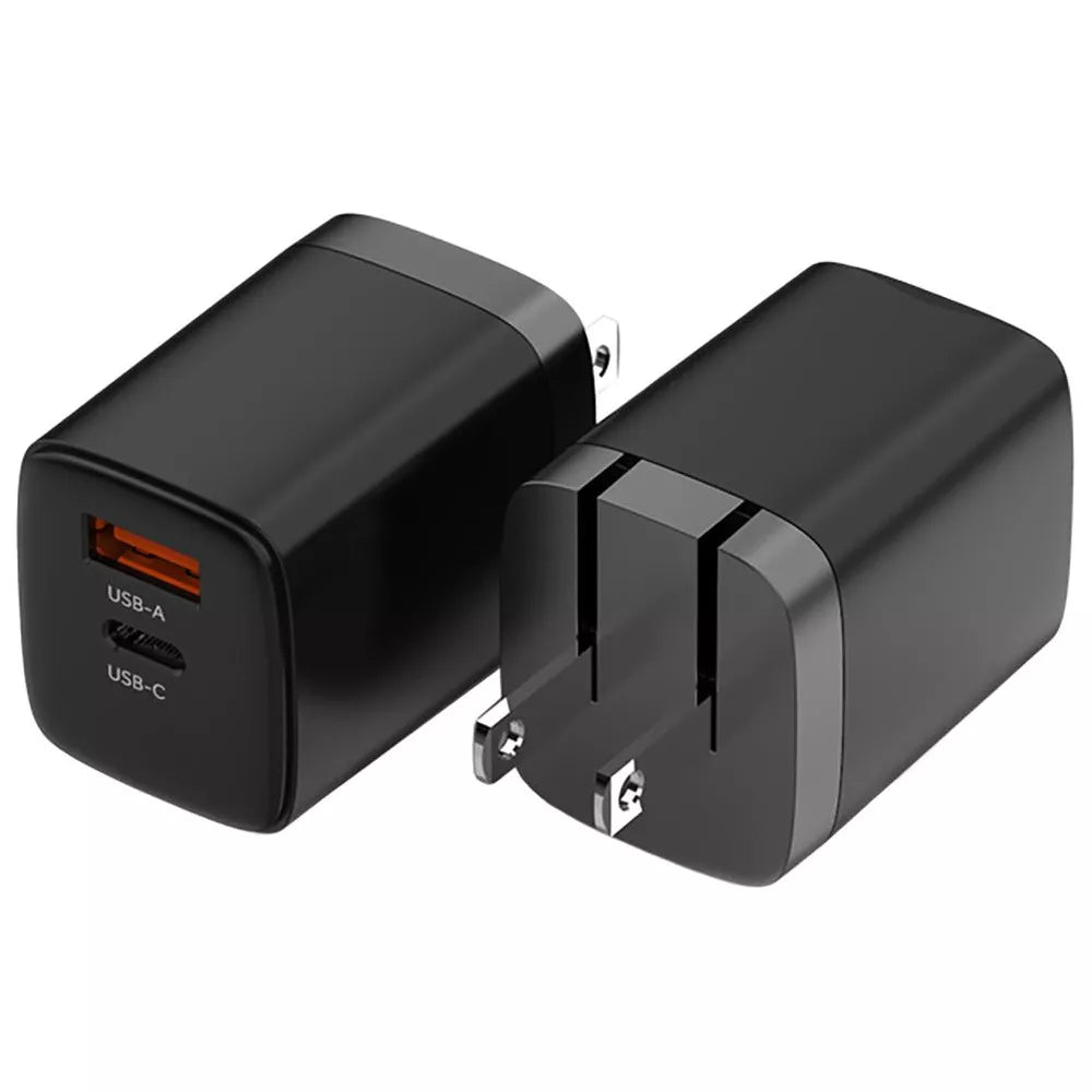 20W Dual‑Port PD3.0 Fast Travel Wall Charger