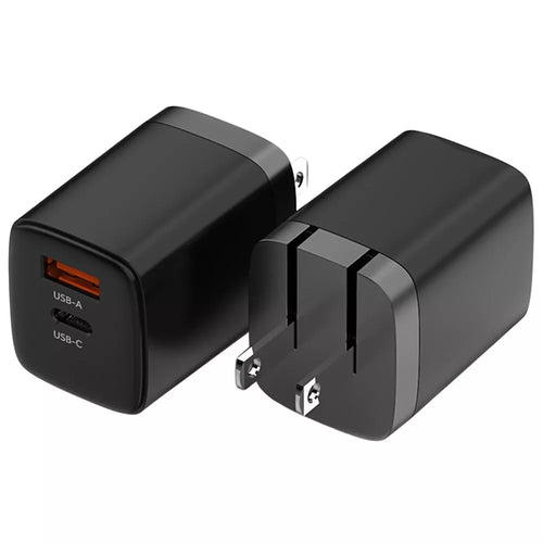 20W Dual‑Port PD3.0 Fast Travel Wall Charger