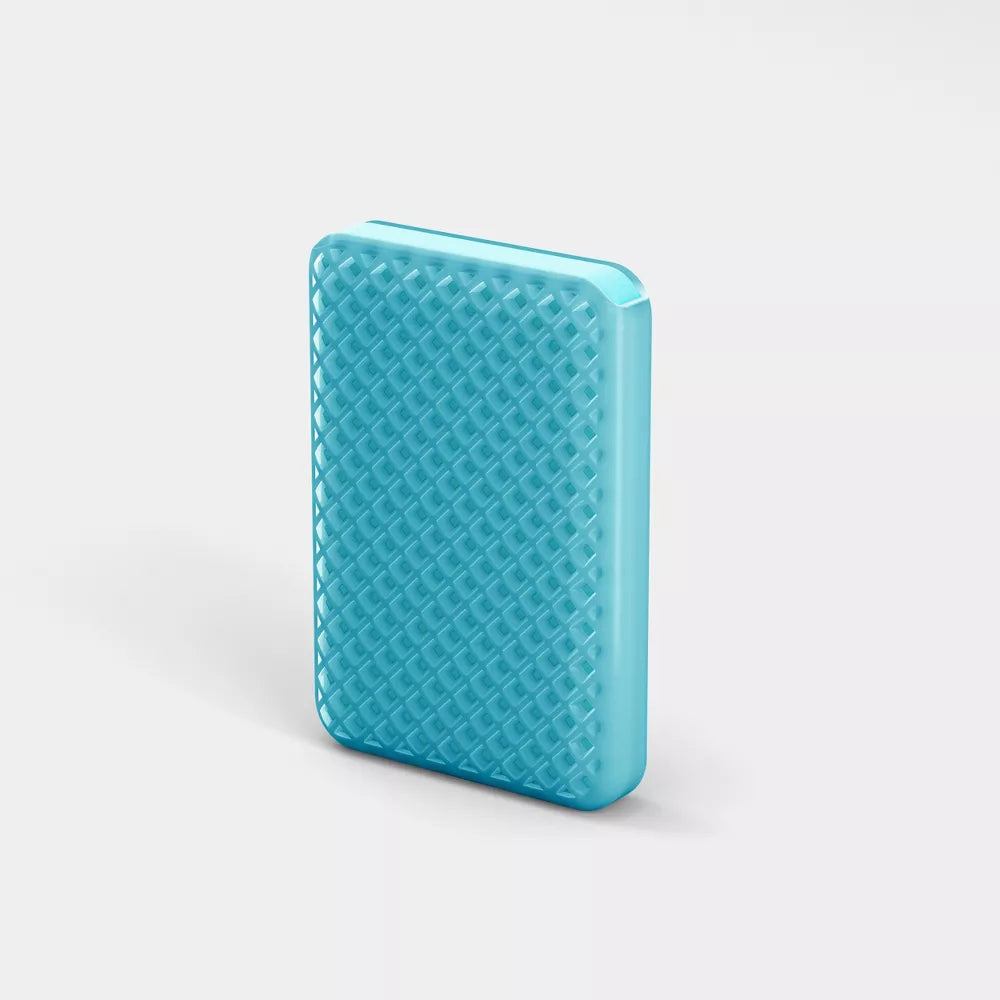 5000mAh Slim Jelly‑Textured Portable Power Bank