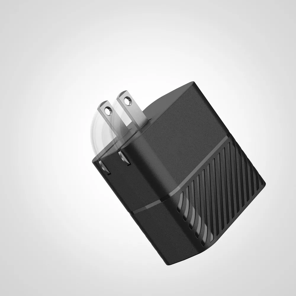 24W Dual USB‑A Compact Wall Charger